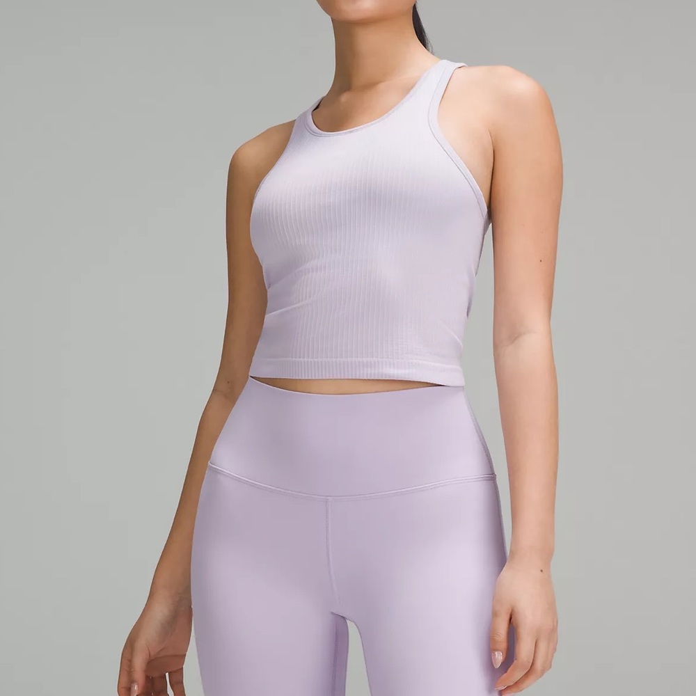 lululemon athletica Lavender Tank Top